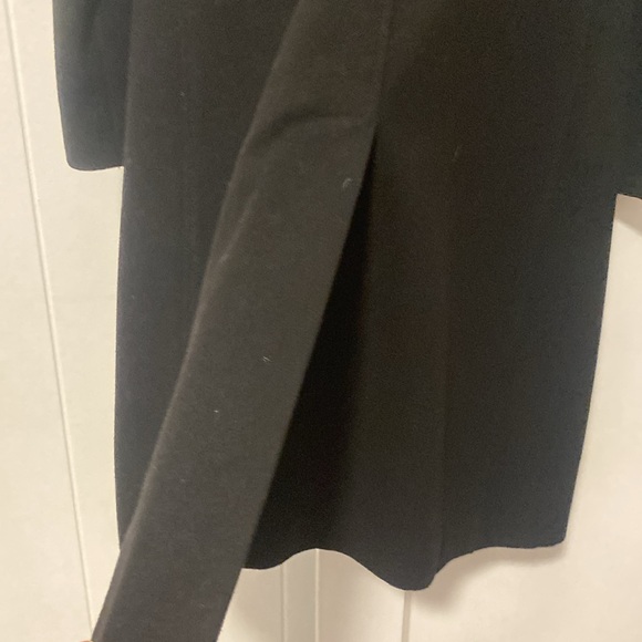 Vintage Emporio Armani doble breasted coat, black , size 40, Made in Italy - Picture 8 of 9